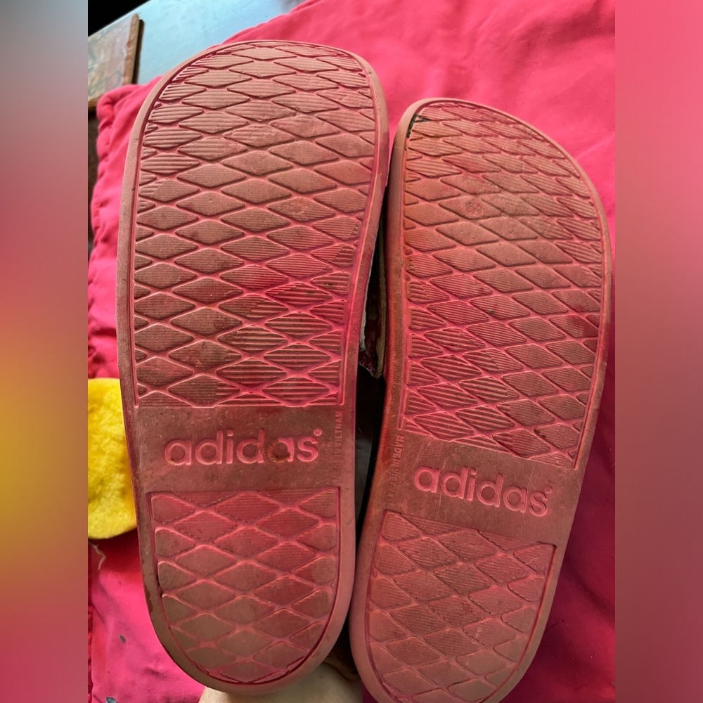 Adidas Floral Slides - Picture 3 of 3